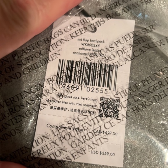 17. Kate Spade Lizzie Medium Flap Backpack in Enchanted Green - Picture 5 of 11